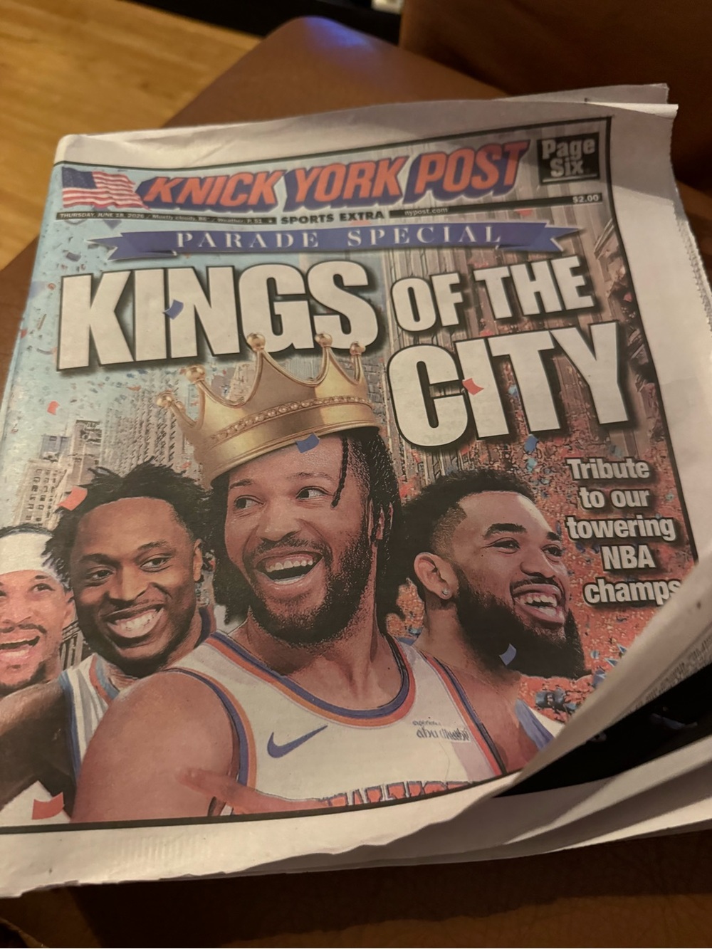 New York Knicks New York post rare prade rare 2026 🟠🟠🏀🏆 knick York post